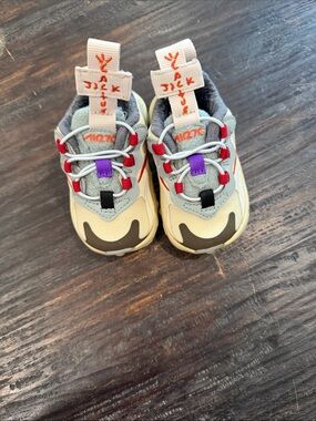 Nike TD X Travis Scott air max 270 React ENG Cactus trails baby size 3 C